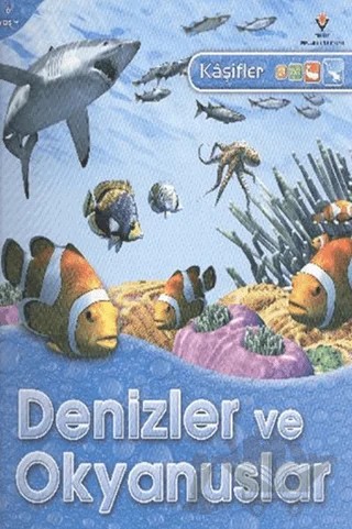 Kaşifler - Denizler ve Okyanuslar – Stephen Savage – TÜBİTAK Yayınları kitap kapağı