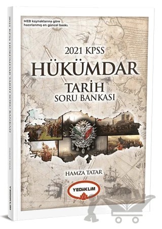 2021 KPSS Hükümdar Tarih Soru Bankası – Kolektif – Yediiklim Yayınları kitap kapağı