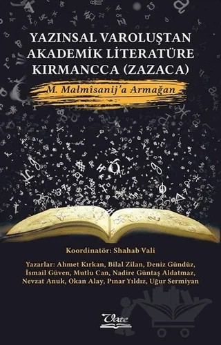 Yazınsal Varoluştan Akademik Literatüre Kırmancca (Zazaca) – Kolektif – Vate Yayınevi kitap kapağı