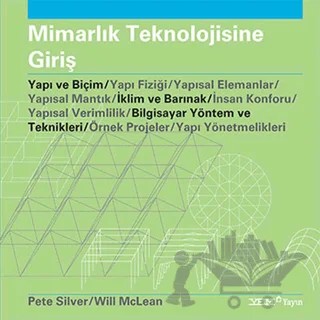 Mimarlık Teknolojisine Giriş – Pete Silver, Will McLean – YEM Yayın kitap kapağı