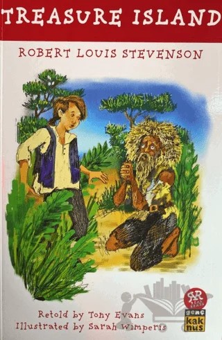 Treasure Island – Robert Louıs Stevenson – Kaknüs Genç kitap kapağı
