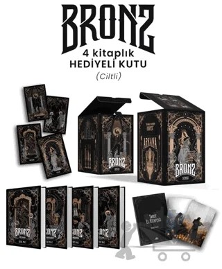 Bronz Serisi - 4 Kitaplık Hediyeli Kutu – Özge Naz – Guardian kitap kapağı