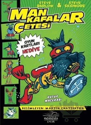 Mankafalar Çetesi - Kutup Macerası – Steve Barlow, Steve Skidmore – Nemesis Kitap kitap kapağı