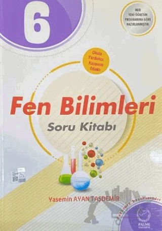 6. Sınıf Fen Bilimleri Soru Kitabı – Yasemin Ayan Taşdemir – Palme Yayınları kitap kapağı