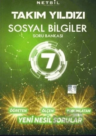 7. Sınıf Sosyal Bilgiler Takım Yıldızı Soru Bankası – Kolektif – Netbil Yayıncılık kitap kapağı