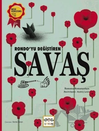 Rondo'yu Değitiren Savaş – Romana Romanyshyn – Nar Çocuk kitap kapağı