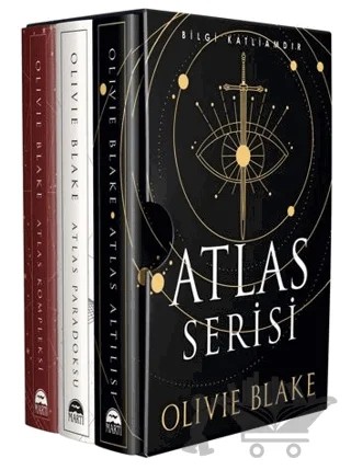 Atlas Serisi – Olivie Blake – Martı Yayınları kitap kapağı