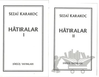 Hatıralar 1 - 2 – Sezai Karakoç – Diriliş Yayınları kitap kapağı