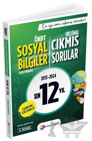 2025 ÖABT MEB-AGS Sosyal Bilgiler Öğretmenliği Çıkmış Sorular Son 12 Yıl Çözümlü – İsmail Akkoyun – Dizgi Kitap kitap kapağı