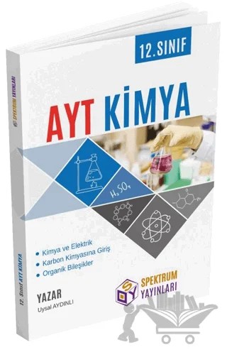 AYT 12. Sınıf Kimya Konu Anlatımı – Uysal Aydınlı – Spektrum Yayınları kitap kapağı