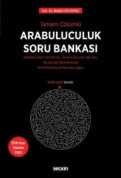 Tamamı ÇözümlüArabuluculuk Soru Bankası – Begüm Kocamaz – Seçkin Yayıncılık kitap kapağı