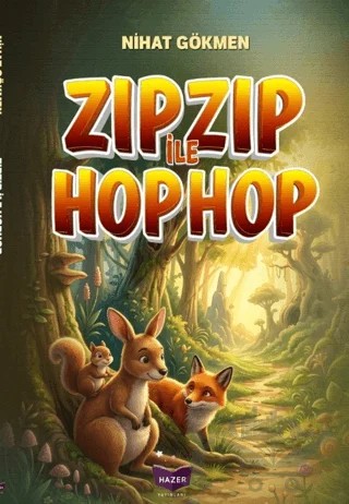 Zıpzıp ile Hophop – Nihat Gökmen – Hazer Yayınları kitap kapağı