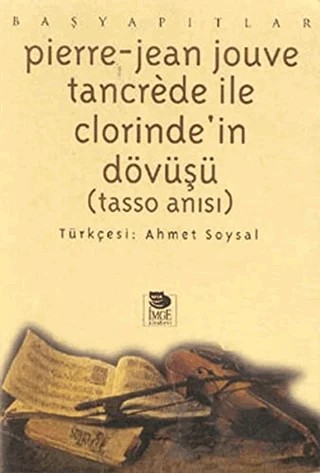 Tancrede ile Clorinde’in Dövüşü (Tasso Anısı) – Pierre-Jean Jouve – İmge Kitabevi Yayınları kitap kapağı