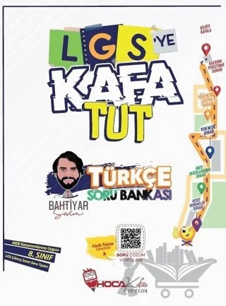 LGS Türkçe Soru Bankası – Bahtiyar Sevim – Hoca Kafası Yayınları kitap kapağı