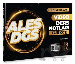 ALES DGS Türkçe Video Ders Notları – Kadir Başar – Benim Hocam Yayınları kitap kapağı