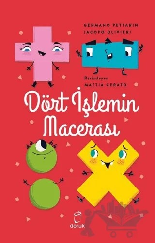 Dört İşlemin Macerası – Jacopo Olivieri, Germano Pettarin – Doruk Yayınları kitap kapağı