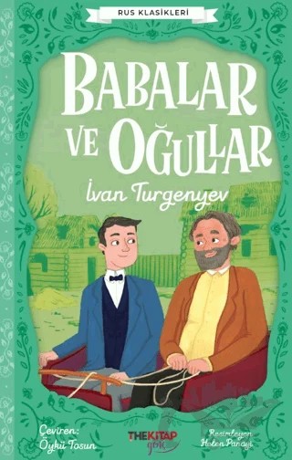 Babalar ve Oğullar – Ivan Turgenyev – The Kitap Genç kitap kapağı