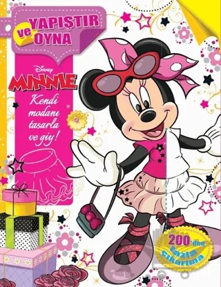 Minnie Yapıştır ve Oyna – Kolektif – Doğan Egmont Yayıncılık kitap kapağı