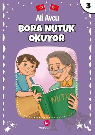 Bora Nutuk Okuyor – Ali Avcu – Kayra Çocuk kitap kapağı