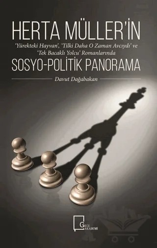 Herta Müller'in Sosyo-Politik Panorama – Davut Dağabakan – Gece Akademi kitap kapağı