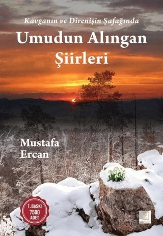 Umudun Alıngan Şiirleri – Mustafa Ercan – Zinde Yayıncılık kitap kapağı