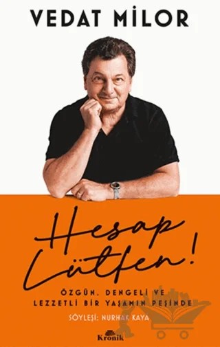 Hesap Lütfen! – Vedat Milor – Kronik Kitap kitap kapağı