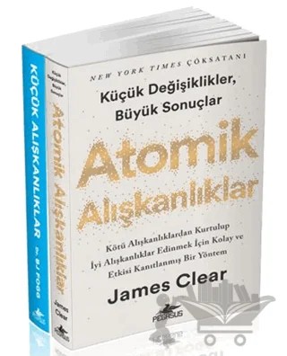 Atomik Alışkanlıklar - Küçük Alışkanlıklar Takım Set 2 Kitap – James Clear, Bj Fogg – Pegasus Yayınları kitap kapağı