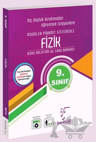 9. Sınıf Fizik MPS (Modüler Piramit Sistemi) – Kolektif – Karekök Yayıncılık kitap kapağı