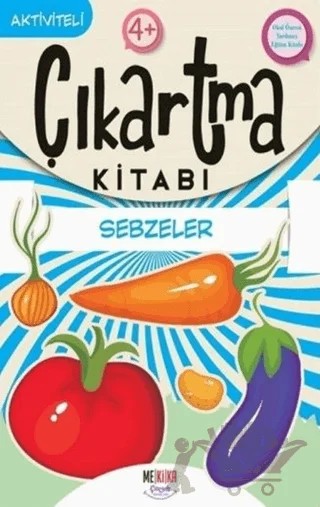 Sebzeler - Çıkartma Kitabı – Kolektif – Mekika Yayınevi kitap kapağı