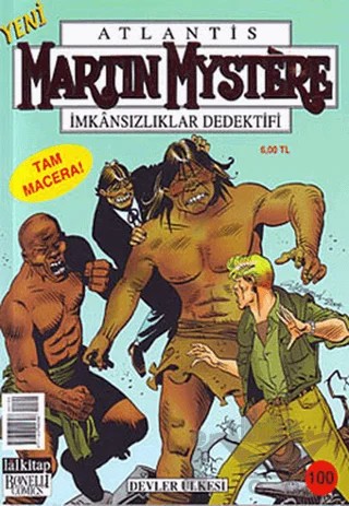 Martin Mystere - İmkansızlıklar Dedektifi Sayı: 100 - Devler Ülkesi – Lal Kitap kitap kapağı