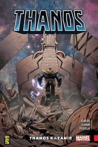 Thanos Kazanır – Donny Cates – Gerekli Şeyler Yayıncılık kitap kapağı