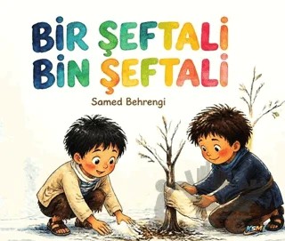 Bir Şeftali Bin Şeftali – Samed Behrengi – KSM Yayınları kitap kapağı