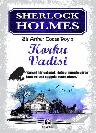 Sherlock Holmes - Korku Vadisi – Sir Arthur Conan Doyle – Çınaraltı Yayınları kitap kapağı