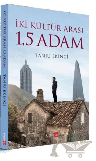 İki Kültür Arası 1,5 Adam – Tanju Ekinci – Kitapita kitap kapağı