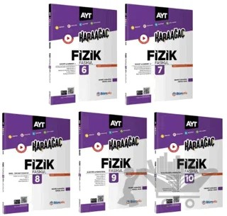 AYT Fizik Karaağaç Konu Özetli Soru Bankası 5'li Set – Mehmet Karaağaç, Köksal Akan – Bilimyolu Yayıncılık kitap kapağı