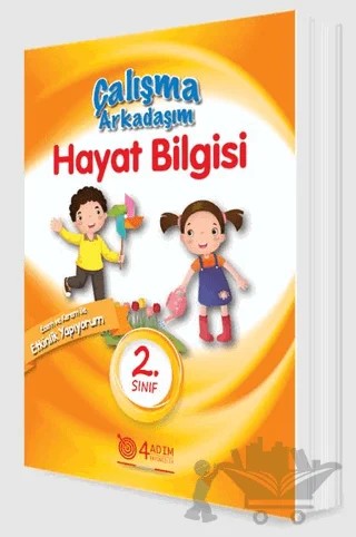 2. Sınıf Hayat Bilgisi Çalışma Arkadaşım – Kolektif – 4 Adım Yayınları kitap kapağı