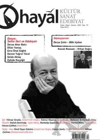 Hayal Kültür Sanat Edebiyat Dergisi Sayı 93 – Hayal Yayınları kitap kapağı