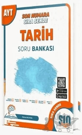 Son Numara YKS AYT Tarih Sıra Sende Soru Bankası – Mehmet Ali Uysal – Son Numara Yayınları kitap kapağı