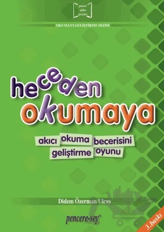 Heceden Okumaya – Didem Özerman Ulcay – Pencere Sağlık Eğitim Yayınları kitap kapağı