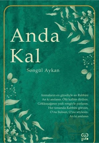 Anda Kal – Songül Aykan – Gufo Yayınları kitap kapağı