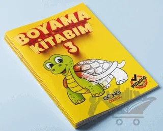 Boyama Kitabım 3 – Kolektif – Gong Çocuk kitap kapağı