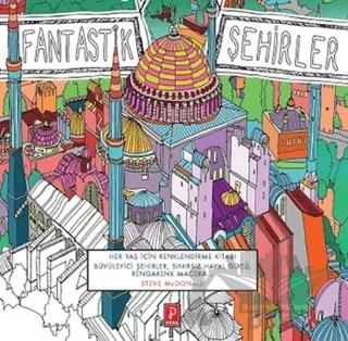 Fantastik Şehirler – Steve McDonald – Pena Yayınları kitap kapağı