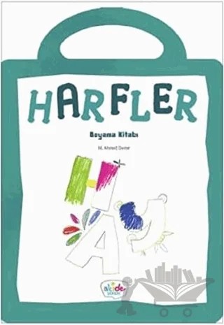 Harfler Boyama Kitabı – M. Ahmet Demir – Akide Şekeri kitap kapağı