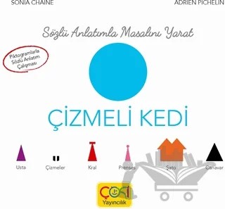 Sözlü Anlatımla Masalı Yarat - Çizmeli Kedi – Sonia Chaine – Çoki Yayınları kitap kapağı