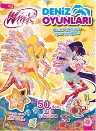 Winx Club - Deniz Oyunları 2 – Iginio Straffi – Artemis Yayınları kitap kapağı