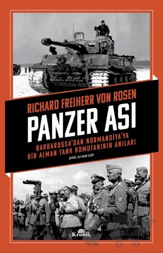 Panzer Ası – Richard Freiherr von Rosen – Kronik Kitap kitap kapağı
