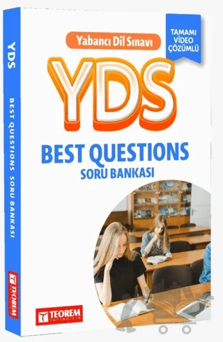 YDS Best Questions Soru Bankası - Tamamı Video Çözümlü – Kolektif – Teorem Yayıncılık kitap kapağı