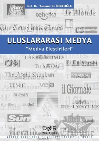 Uluslararası Medya – Yasemin G. İnceoğlu – Der Yayınları kitap kapağı