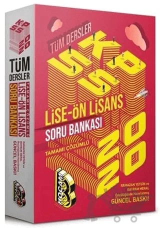 KPSS Lise Ön Lisans GY GK Tamamı Çözümlü Soru Bankası – Ramazan Yetgin, Bayram Meral – Benim Hocam Yayınları kitap kapağı