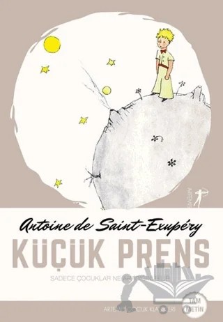 Küçük Prens (Tam Metin) – Antoine de Saint-Exupery – Artemis Yayınları kitap kapağı